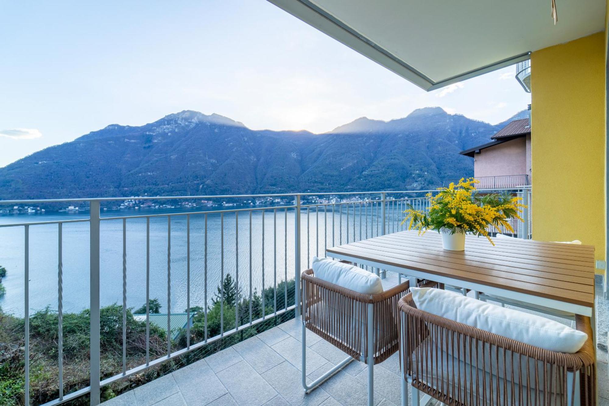 Ferienwohnung Ka' Doro Deluxe Nesso Exterior foto